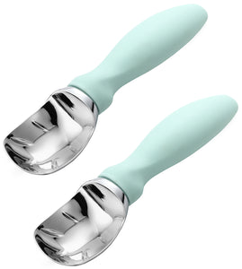 Spring Chef Ice Cream Scoop with Soft Grip Handle (2 Pack)