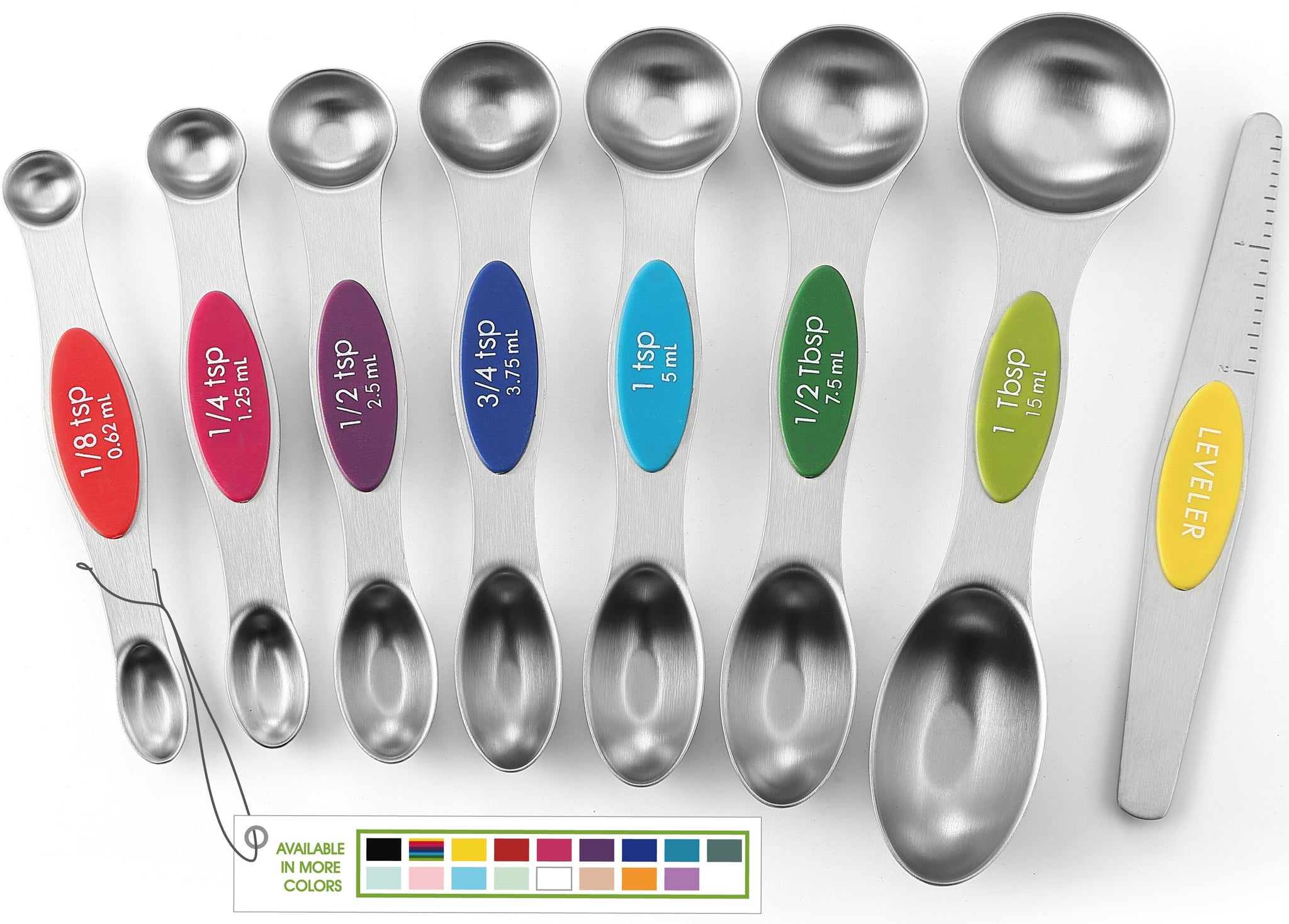 Spring Chef Magnetic Measuring Spoons Set - Thumbnail 2