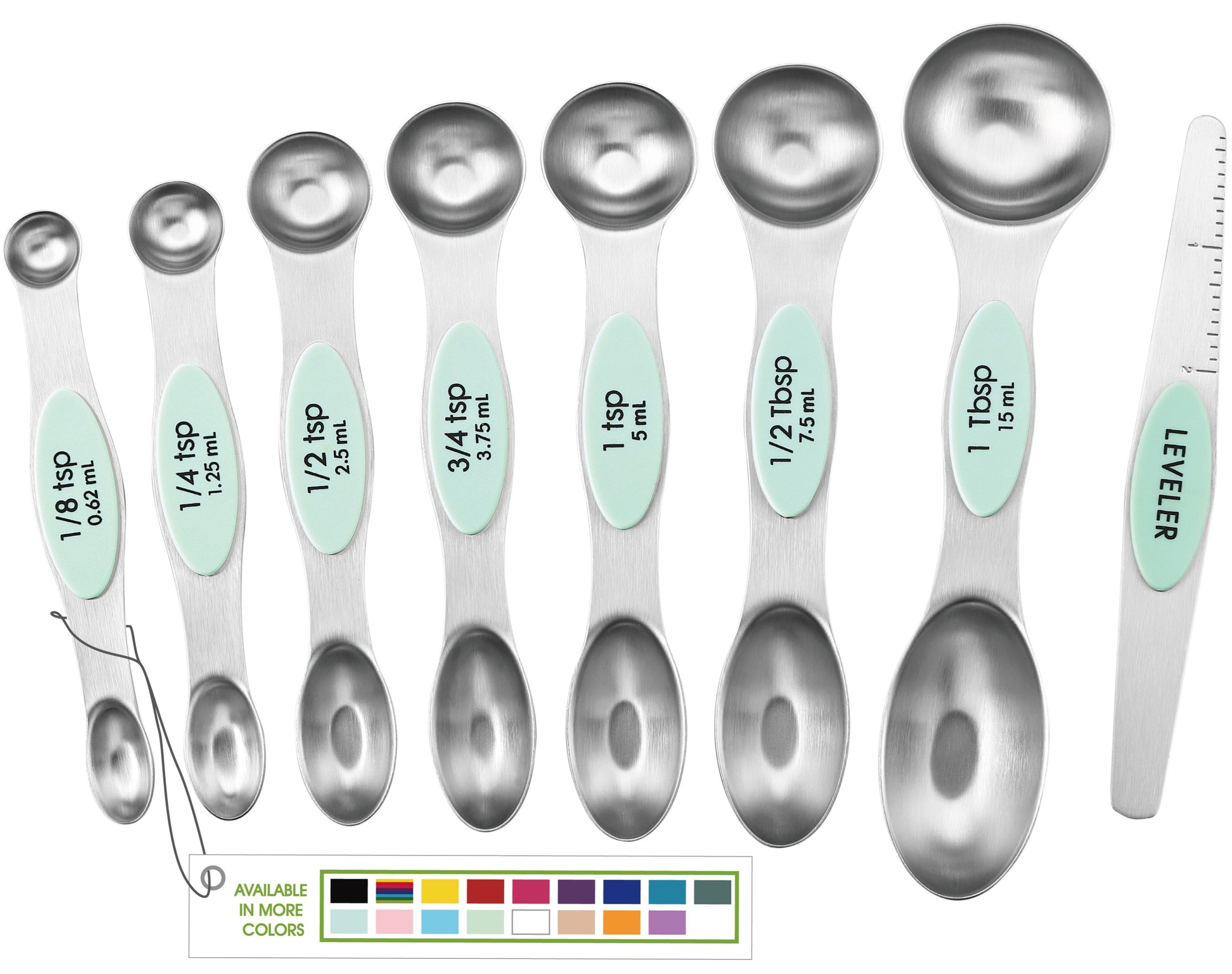 Spring Chef Magnetic Measuring Spoons Set - Thumbnail 4
