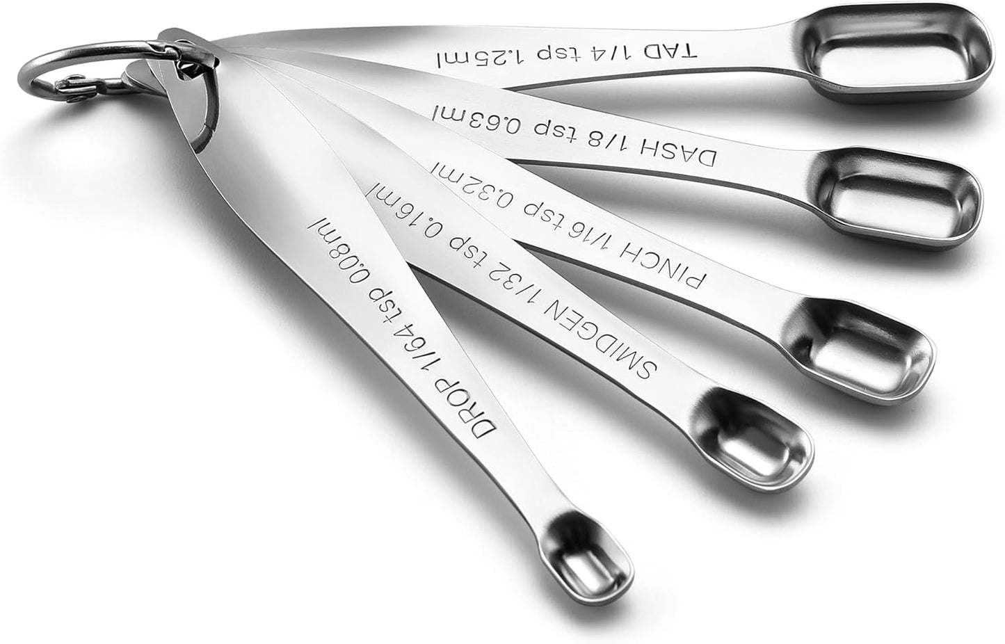 Spring Chef Stainless Steel Measuring Spoons Set of 13 with Leveler