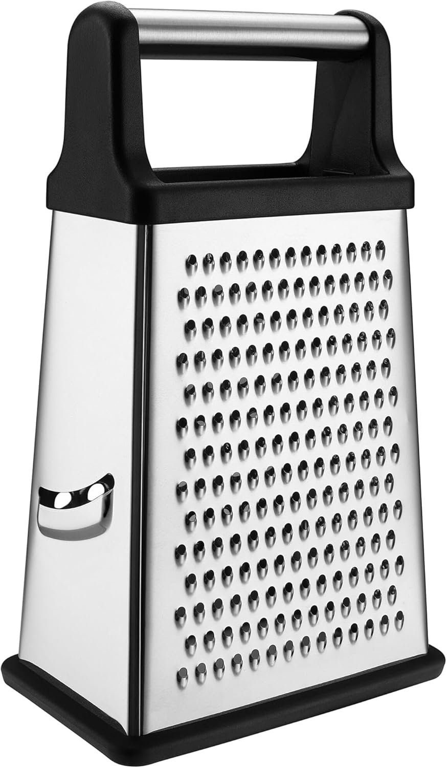 Professional Box Grater, Stainless Steel with 4 Sides, Best for Parmesan Cheese, Vegetables, Ginger, XL Size