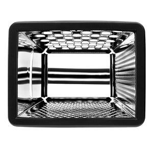 Professional Box Grater, 100% Stainless Steel with 4 Sides, Best for Parmesan Cheese, Vegetables, Ginger