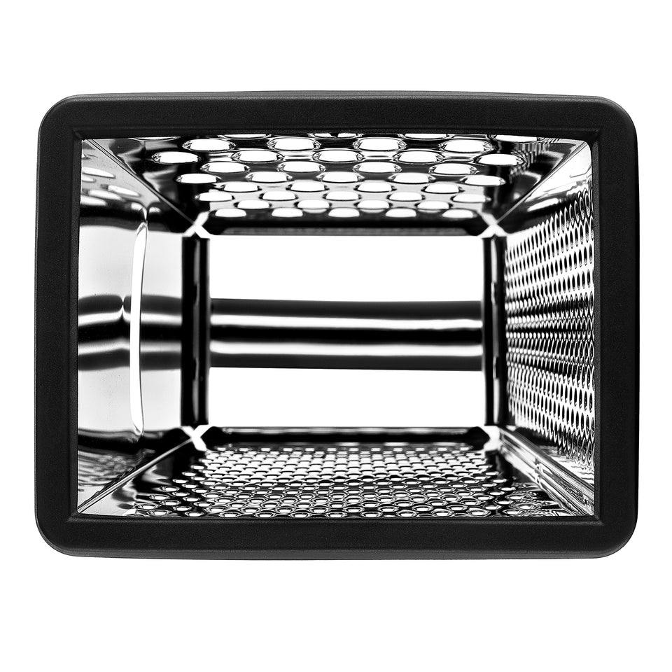 Professional Box Grater, 100% Stainless Steel with 4 Sides, Best for Parmesan Cheese, Vegetables, Ginger