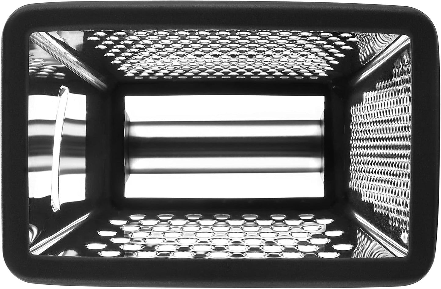 Professional Box Grater, Stainless Steel with 4 Sides, Best for Parmesan Cheese, Vegetables, Ginger, XL Size