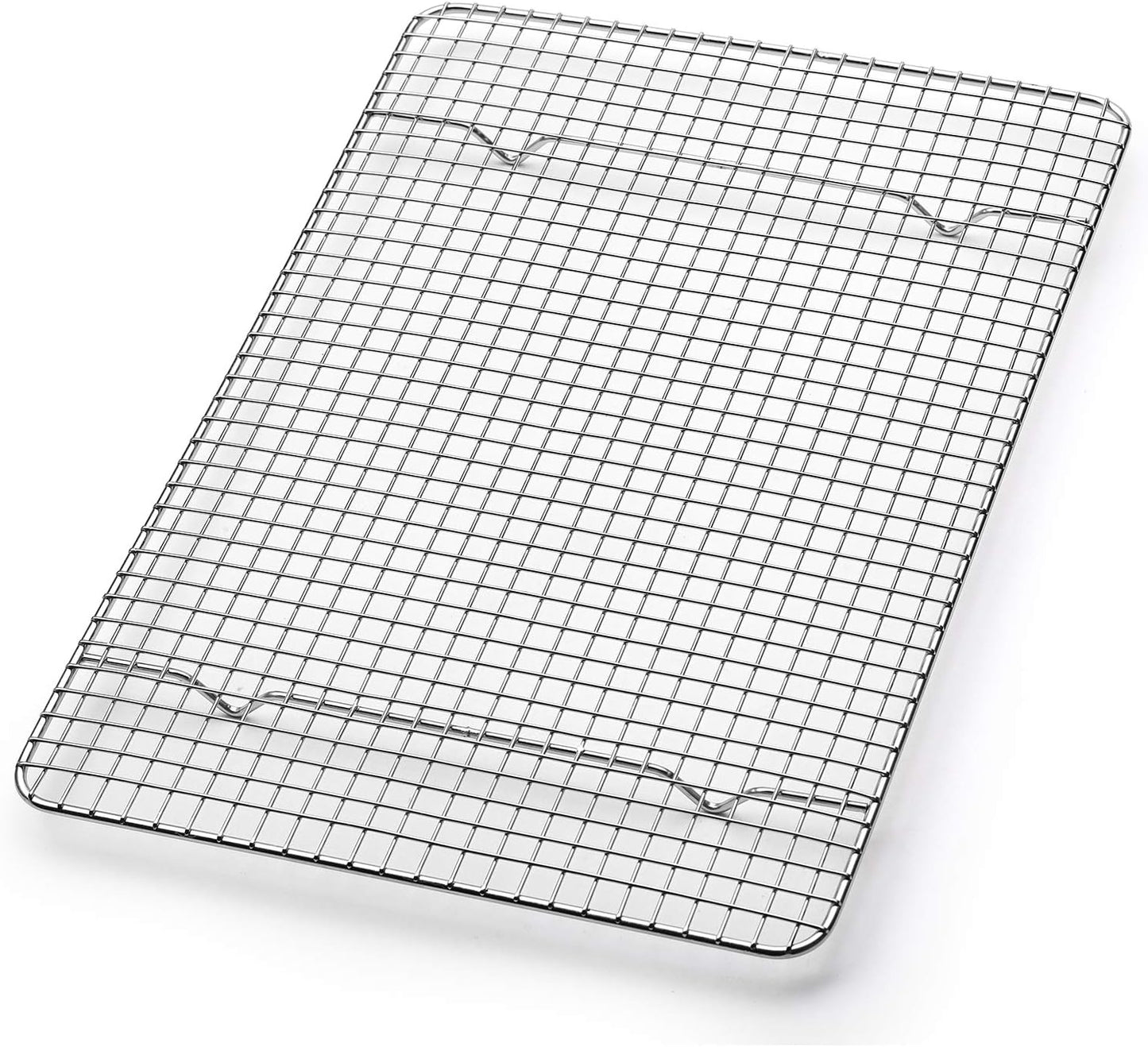 Spring Chef Cooling Rack - Baking Rack - Heavy Duty, 100% Stainless Steel, Oven Safe, 8.5" x 12" Fits Small Quarter Sheet Pan