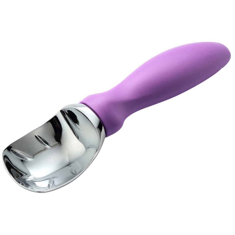 Spring Chef Ice Cream Scoop with Soft Grip Handle