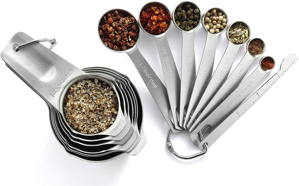 Measuring Cups and Spoon Set of 15