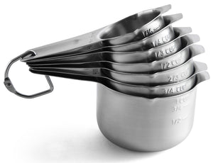Spring Chef Stainless Steel Measuring Cups, Set of 7