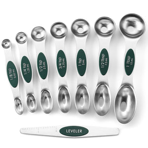 Spring Chef Magnetic Measuring Spoons Set with Strong N45 Magnets
