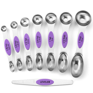 Spring Chef Magnetic Measuring Spoons Set (Set of 8)