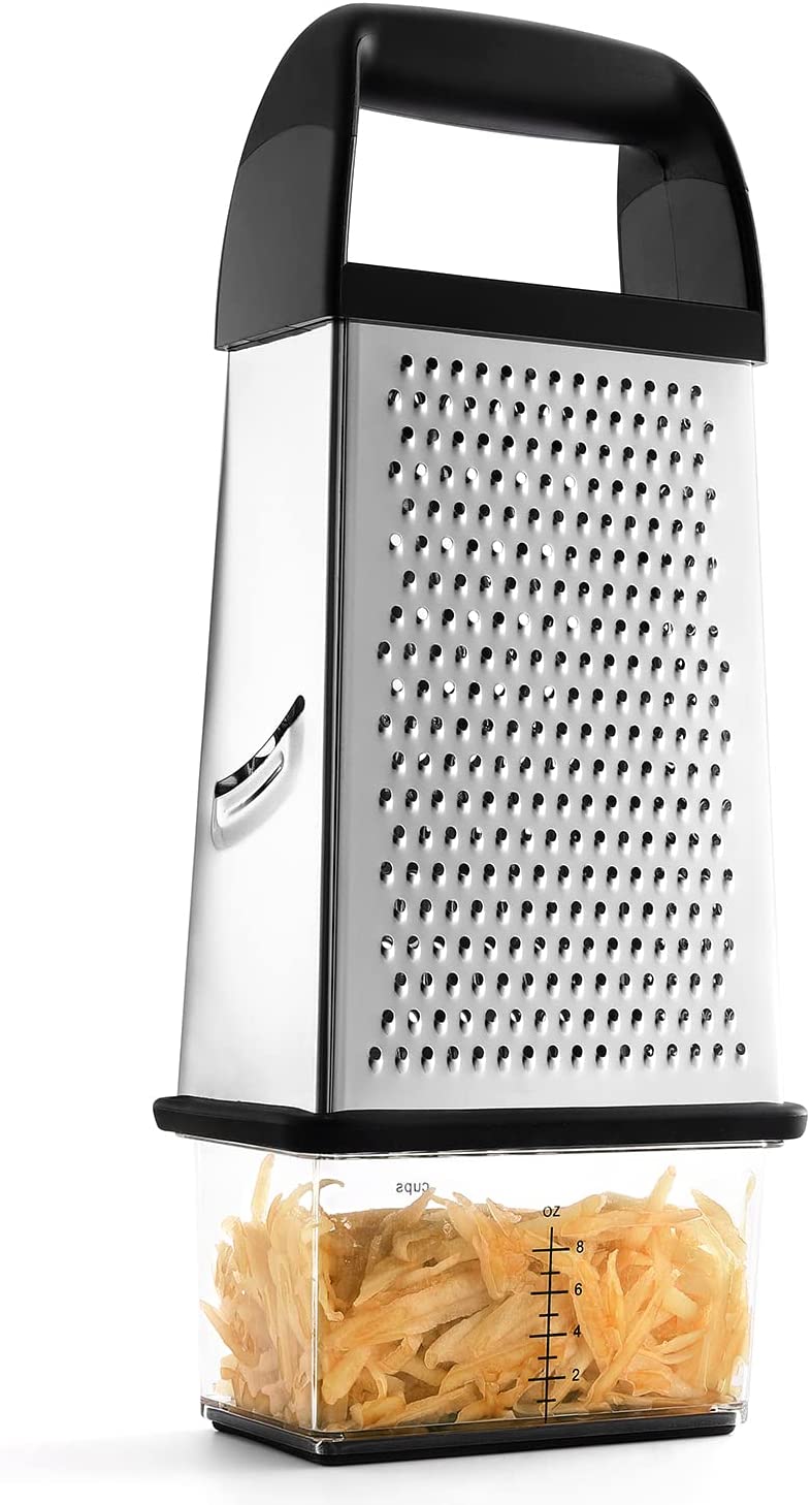 Gorilla Grip  10 4-Sided Stainless Steel Box Grater