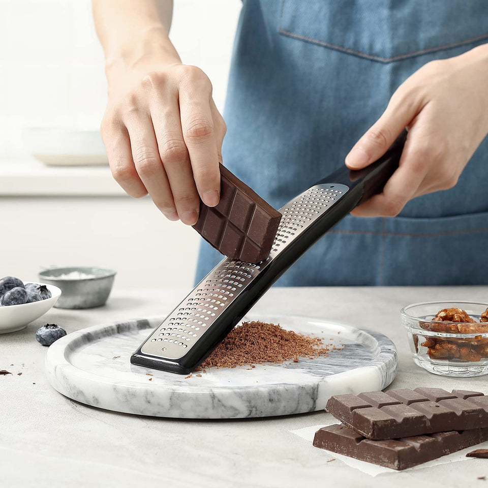 Zester & Grater for Cheese, Lemon, Lime, Orange, Citrus, Garlic