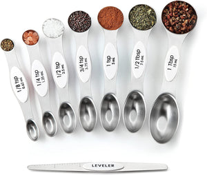 Spring Chef Magnetic Measuring Spoons Set (Set of 8)