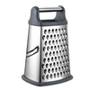 Professional Box Grater, Stainless Steel with 4 Sides, Best for Parmesan Cheese, Vegetables, Ginger, XL Size