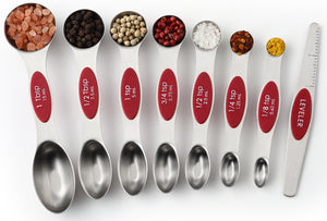 Spring Chef Magnetic Measuring Spoons Set (Set of 8)