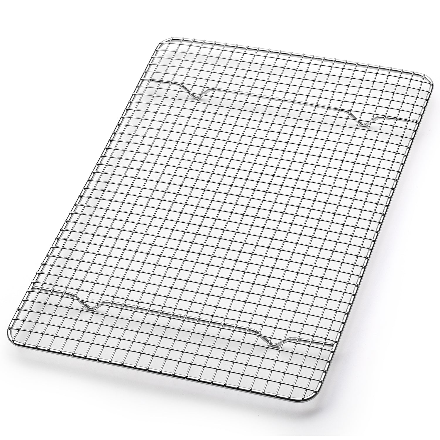 libertyware Professional Cross Wire Cooling Rack Half Sheet Pan Grate -  16-1/2 x 12 Drip Screen 2 Pack