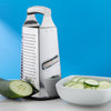 Professional Box Grater, 100% Stainless Steel with 4 Sides, Best for Parmesan Cheese, Vegetables, Ginger