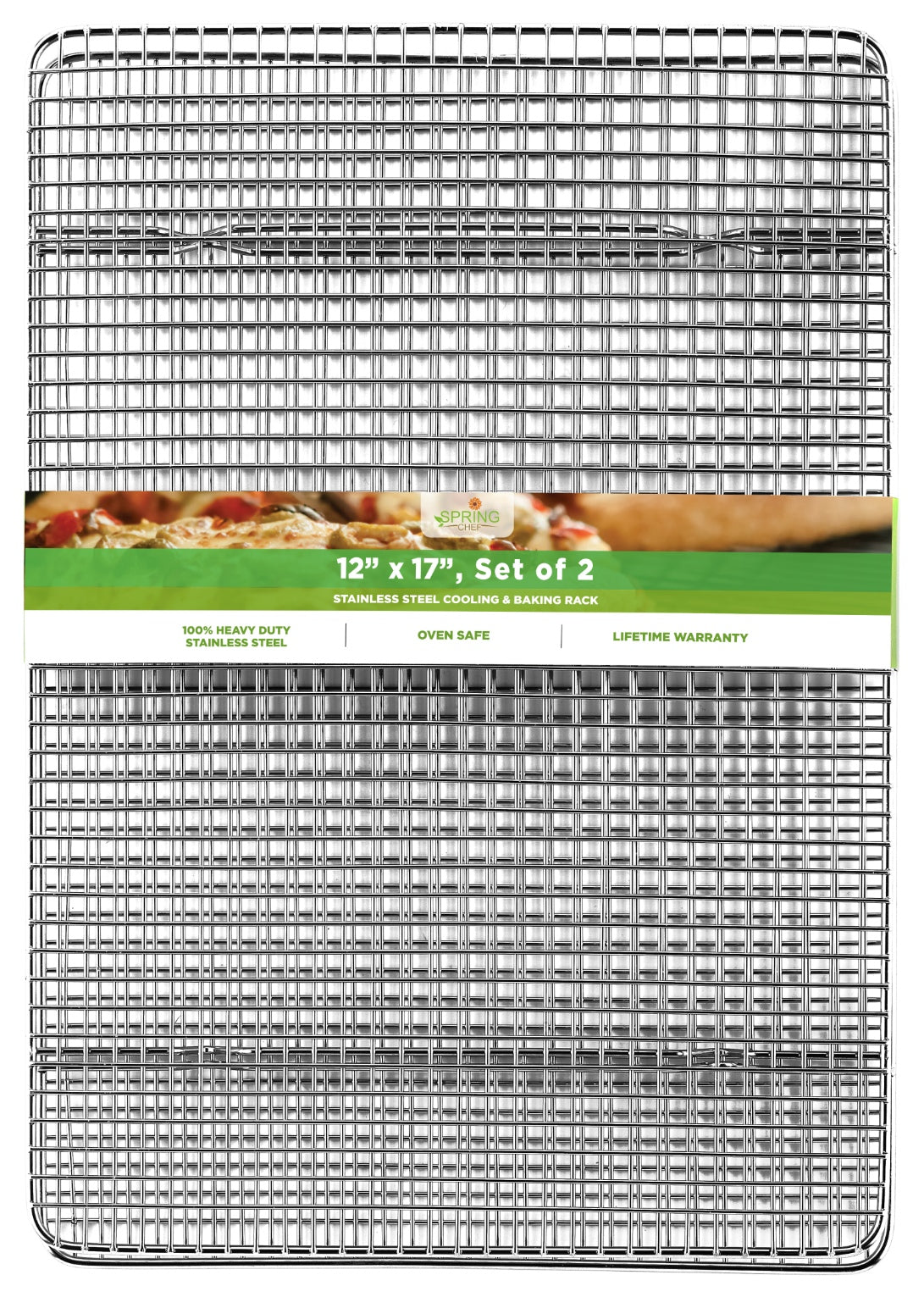 12 x 17 Stainless Steel Cooling Rack by Last Confection, 12 x 17 - Foods  Co.