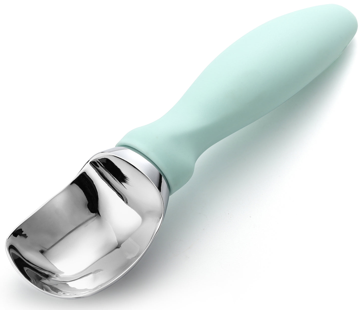Spring Chef Ice Cream Scoop - Heavy Duty & Stainless Steel with Soft Grip Handle