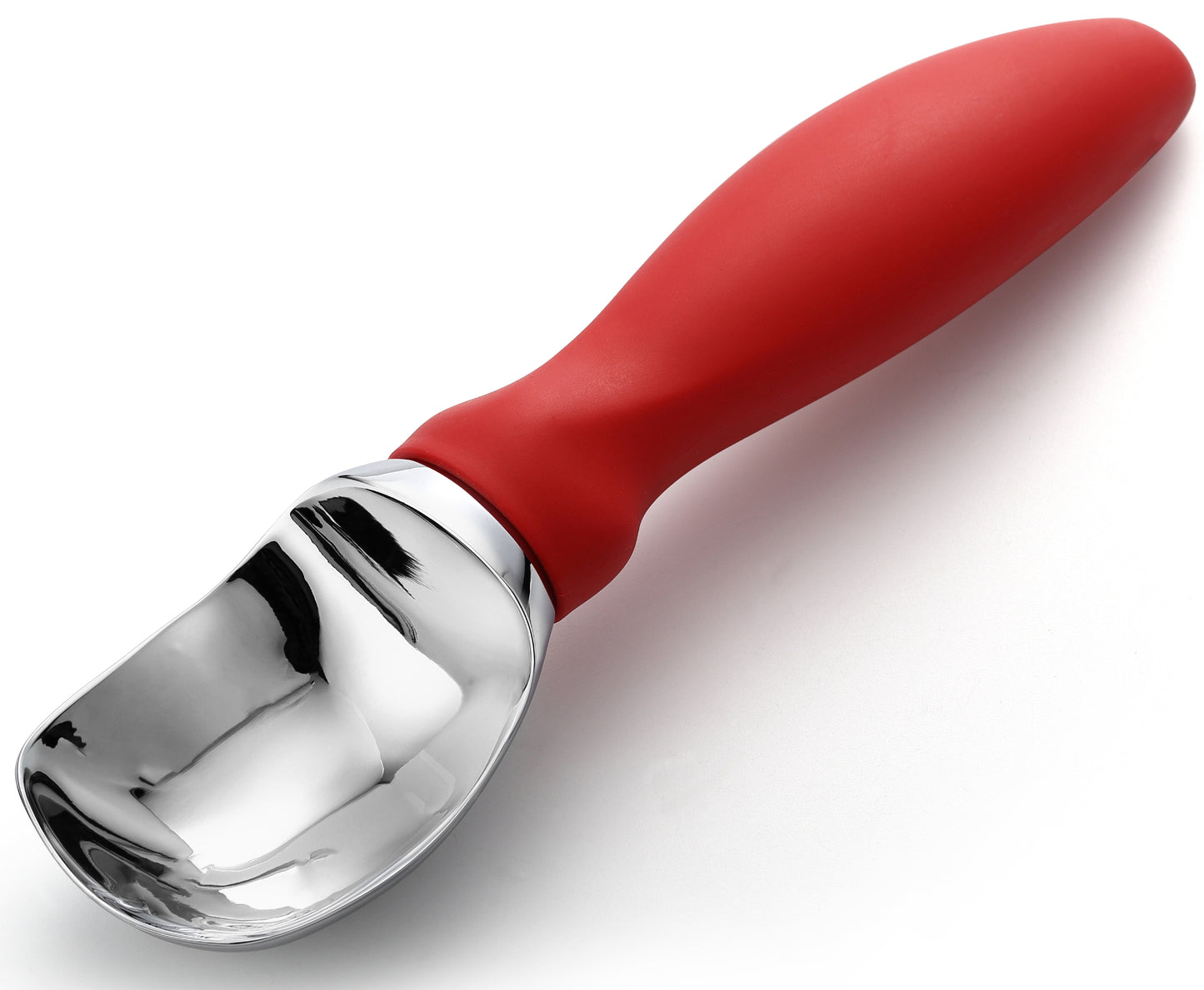 Spring Chef Ice Cream Scoop - Heavy Duty & Stainless Steel with Soft Grip Handle
