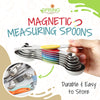 Spring Chef Magnetic Measuring Spoons Set (Set of 8)