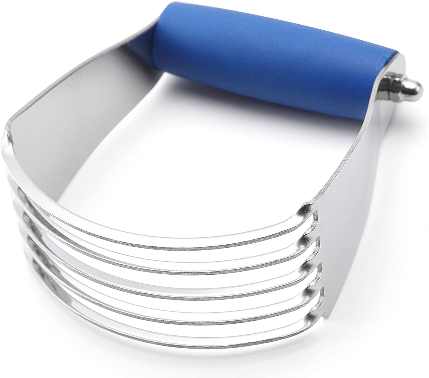 Spring Chef Dough Blender, Top Professional Pastry Cutter with Heavy Duty Stainless Steel Blades, Medium Size