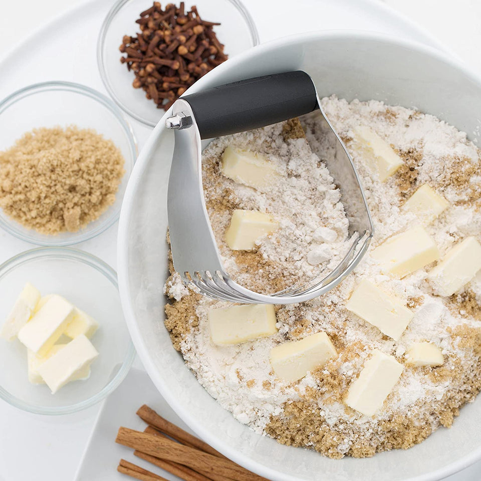 Spring Chef Stainless Steel Dough Blender and Bench Scraper Set