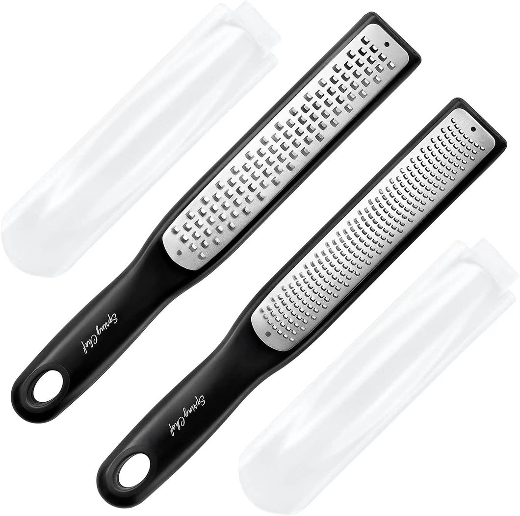 Handheld Cheese Grater Lemon Zester Ginger Fine Shredder Scraper Rasp File  Tool, 1 Pack - Foods Co.