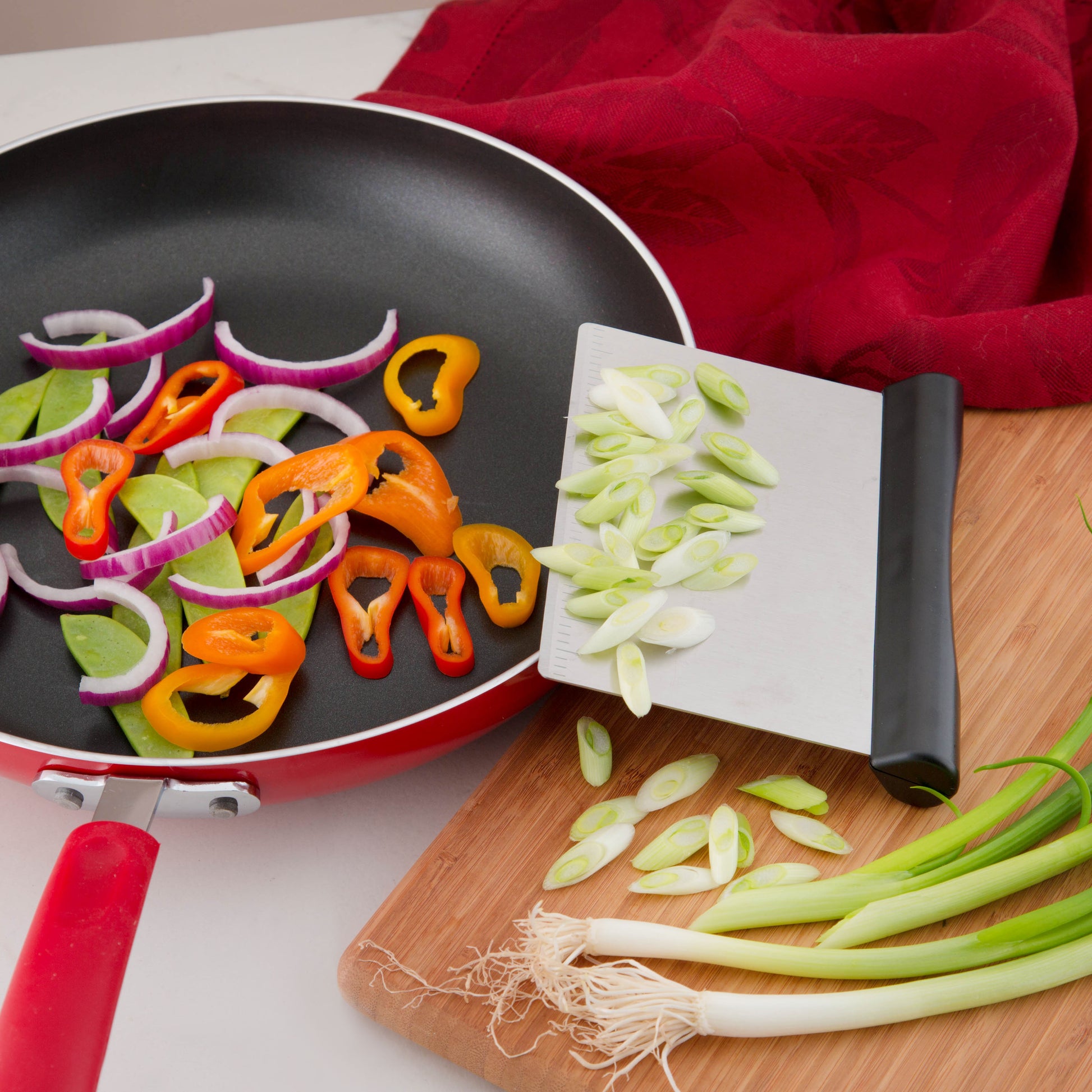 Scraper and Chopper for Vegetables